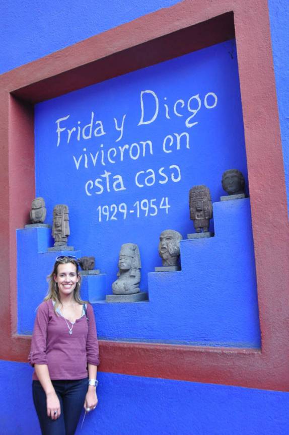 Casa Azul, Museu Frida Kahlo. Coyoacán, Cidade do México.